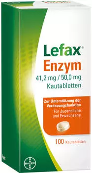 Enzym Lefax Kautabletten (100Stk.) Enzym Lefax Kautabletten (100Stk.)