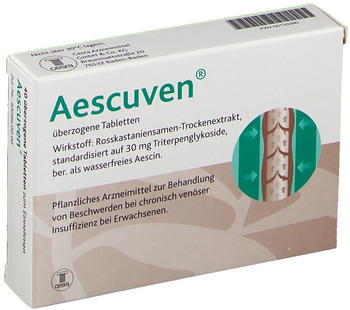 Aescuven überzogene Tabletten (40 Stk.)
