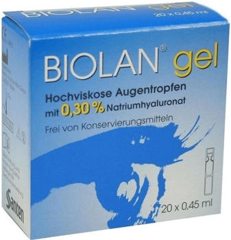 Biolan Gel Augentropfen (20 x 0.45 ml)