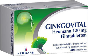 GINKGOVITAL Heumann 120 mg Filmtabletten (60 Stk.)