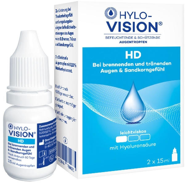 Hylo Vision HD Augentropfen (2 x 15 ml)