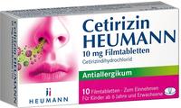 Heumann Cetirizin 10 mg Filmtabletten 10 St