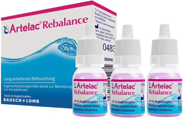 Artelac Rebalance Augentropfen (3x10ml)