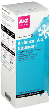 Ambroxol AbZ Hustensaft 15mg/5ml Lösung zum Einnehmen (250 ml)