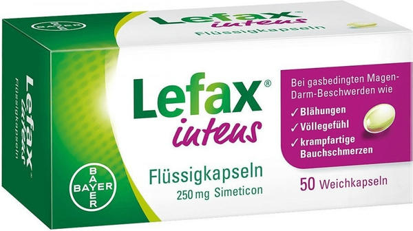 Lefax intens Flüssigkapseln 250 mg (50 Stk.)