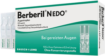 Berberil N EDO Augentropfen (10 x 0,5 ml)