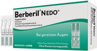 PZN-DE 00255510, Berberil N EDO Augentropfen bei akut ger&ouml;teten, gereizten...