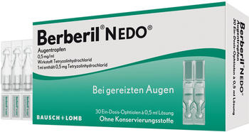Berberil N Augentropfen (30x0,5ml)