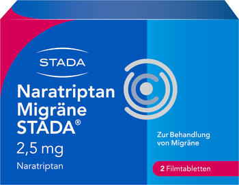 Naratriptan Migräne 2,5 mg Filmtabletten (2 Stk.)
