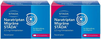 Naratriptan Migräne 2,5 mg Filmtabletten (2x2 Stk.)