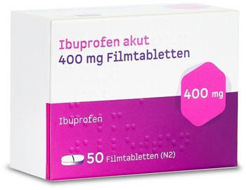 Ibuprofen akut 400mg Filmtabletten (50 Stk.)