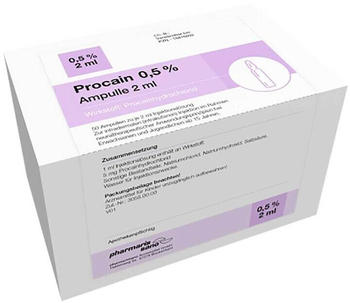 Procain 0.5% Injektionslösung Ampulle (50x2ml)