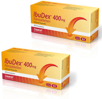 Ibudex 400 mg Filmtabletten (2 x 50 Stk.)