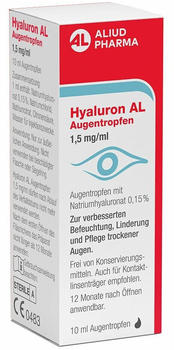 Hyaluron AL Augentropfen 1,5 mg/ml (10ml)
