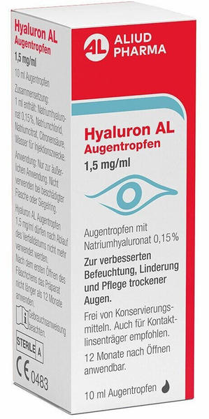 Hyaluron AL Augentropfen 1,5 mg/ml (10ml)