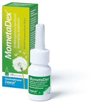 MometaDex 50 µg/Sprühstoß Nasenspray Suspension (18 g)
