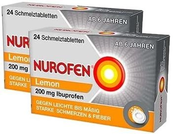Nurofen 200 mg Schmelztabletten Lemon (2x24 Stk.)