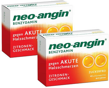Neo-angin Benzydamin akute Halsschmerzen (2x40 Stk.)