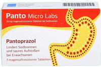 Panto Micro Labs 20 mg msr.Tabl.bei Sodb 7 St