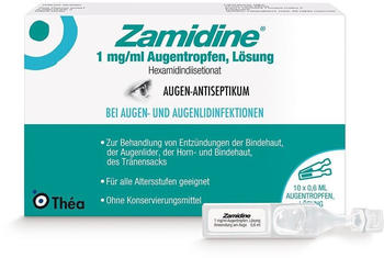 Zamidine 1 mg/ml Augentropfen Mehrdosenbeh&auml;ltnisse (10 x 0,6ml)