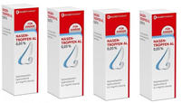 ALIUD PHARMA Nasentropfen AL 0,05%, L&ouml;sung 10 ml, 4 Packungen: Mit abschwellender