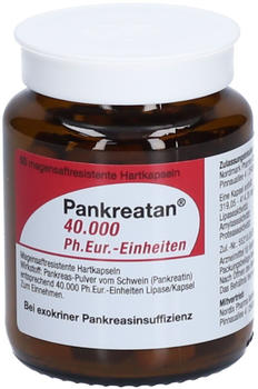 Pankreatan 40.000 Ph.eur.-Einheiten magensaftresistente Hartkapseln (50 Stk.)