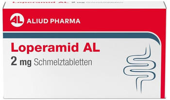 Loperamid AL 2 mg Schmelztabletten (6 Stk.)