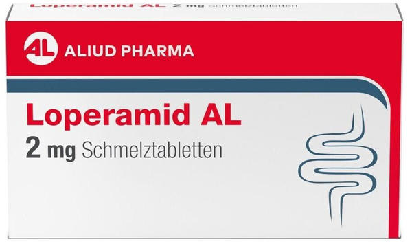 Loperamid AL 2 mg Schmelztabletten (6 Stk.)