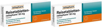 Reisetabletten ratiopharm (2x20 Stk.)