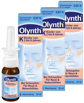 Olynth 0,05 % für Kinder Nasendosierspray (3x10ml)