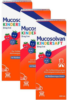 Mucosolvan Kindersaft (3x100ml)
