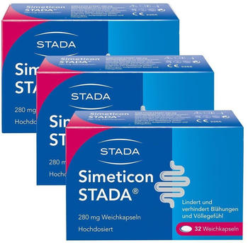Simeticon 280mg Weichkapseln (3x32 Stk.)