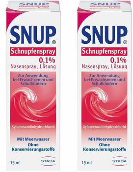 Snup 0,1 % Schnupfenspray (2x15ml)