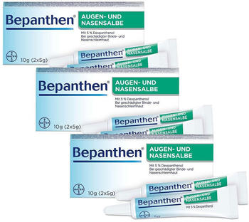 Bepanthen Augen- und Nasensalbe (3x10 g)