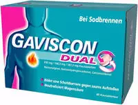 GAVISCON Dual Kautabletten 80 St