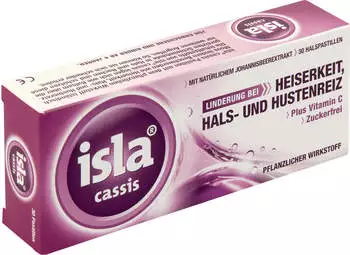 Engelhard Arzneimittel Isla cassis Pastillen