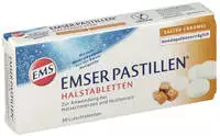PZN-DE 16780106, Emser Pastillen Halstabletten salted Caramel Lutschpastillen Inhalt: