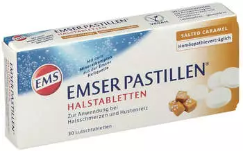 Emser Pastillen Halstabletten Salted Caramel