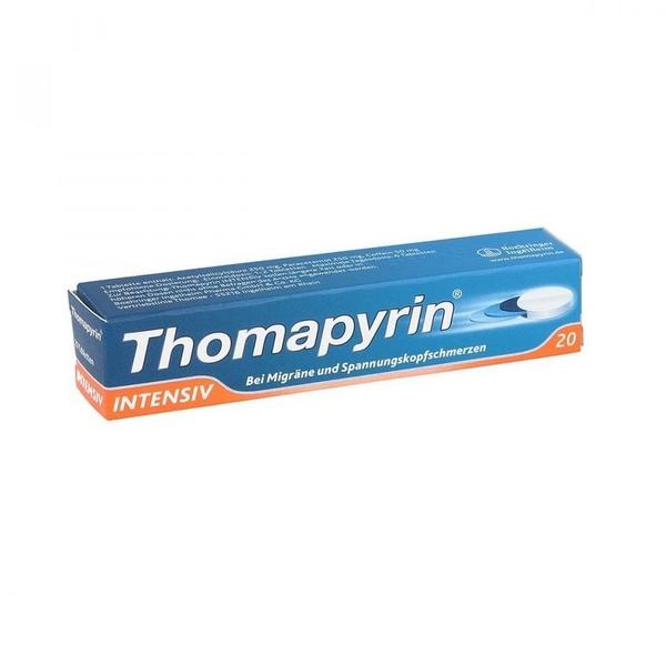 Thomapyrin Intensiv Tabletten (20 Stk.) Test ❤️ Jetzt ab 4,43 € (April  2022) Testbericht.de