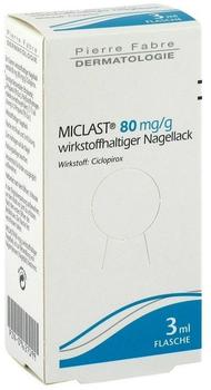 Miclast 80 mg/g wirkstoffhaltiger Nagellack (3 ml)