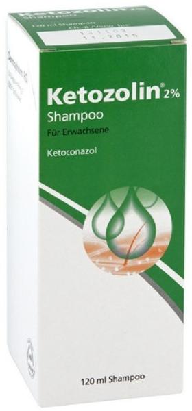 Dermapharm Ketozolin 2 % Shampoo (120 ml)