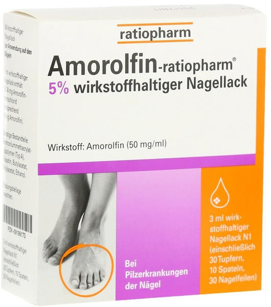 Amorolfin 5 % Nagellack (3 ml)
