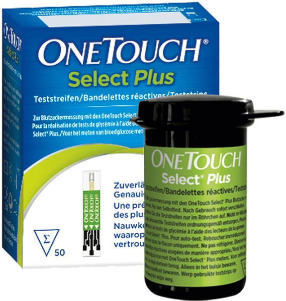 One Touch Select Plus Teststreifen (50 Stk.)