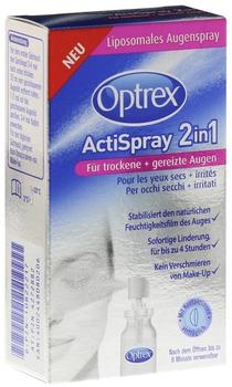Reckitt Benckiser Optrex ActiSpray 2in1 für trockene + gereizte Augen (10 ml)