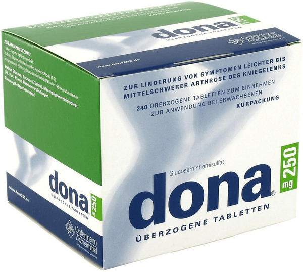 Dona 250 Tabletten überzogen (240 Stk.) Test TOP Angebote ab 49,75 € (März  2023)