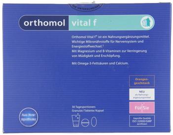Orthomol Vital F Orange Granulat/Tabletten/Kapseln Kombipackung (30 Stk.)