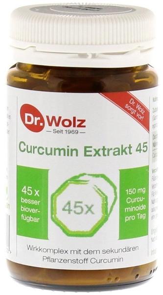 Dr. Wolz Curcumin Extrakt 45 Kapseln (90 Stk.)
