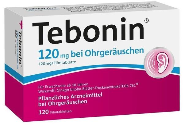 Tebonin 120 mg bei Ohrgeräuschen Filmtabletten (120 Stk.)
