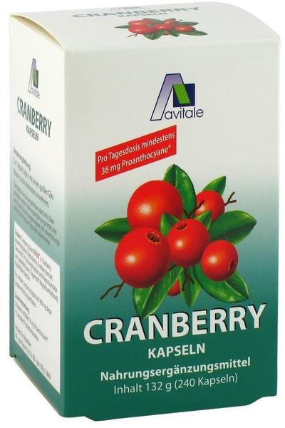 Avitale Cranberry Kapseln 400 mg (240 Stk.)