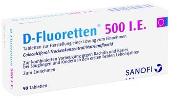 D-Fluoretten 500 Tabletten (90 Stk.)